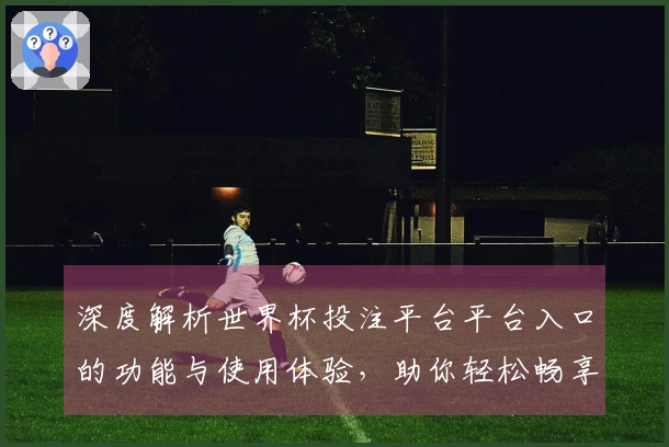 深度解析世界杯投注平台平台入口的功能与使用体验，助你轻松畅享赛事直播